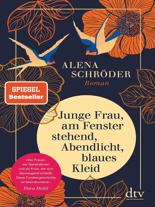 Title details for Junge Frau, am Fenster stehend, Abendlicht, blaues Kleid by Alena Schröder - Wait list